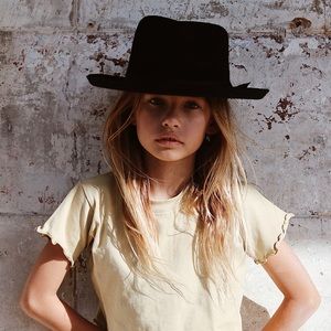 Lack of color KIDS jethro hat 53 cm black